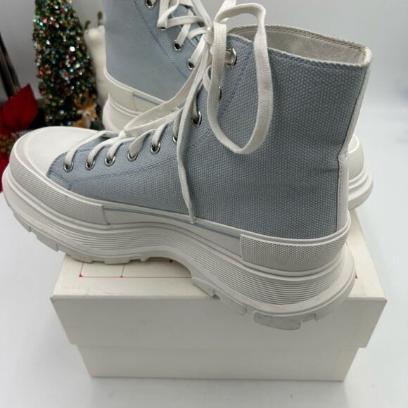 Men’s Alexander McQueen tred slick boots size 45 made in Italy main image 6